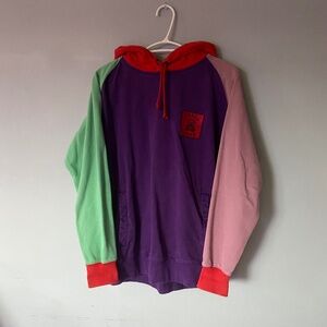 Teddy Fresh Colour Block Hoodie